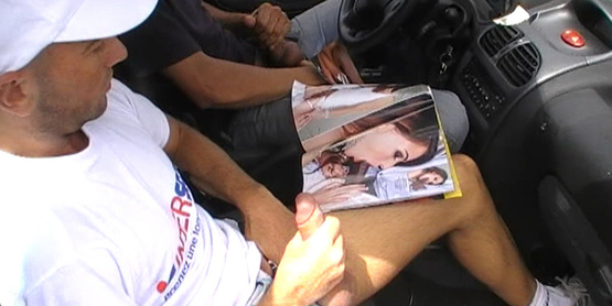 Branle d'hétéros sur le parking de Leroy Merl