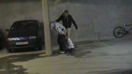 Un lascard pompé dans un parking de Chalons