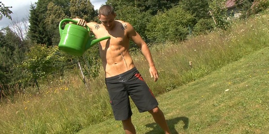 L'exhib au jus de Bertand Abadie hétéro