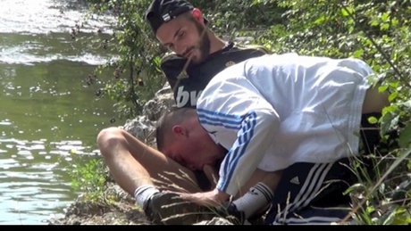 Enzo NESS décrassage en exhib Tiago GONZALES